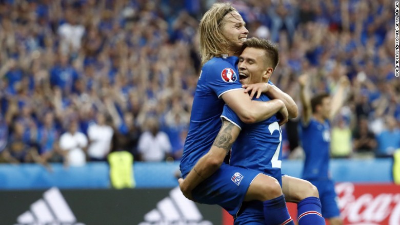 Icelandic commentary goes viral after island's historic win