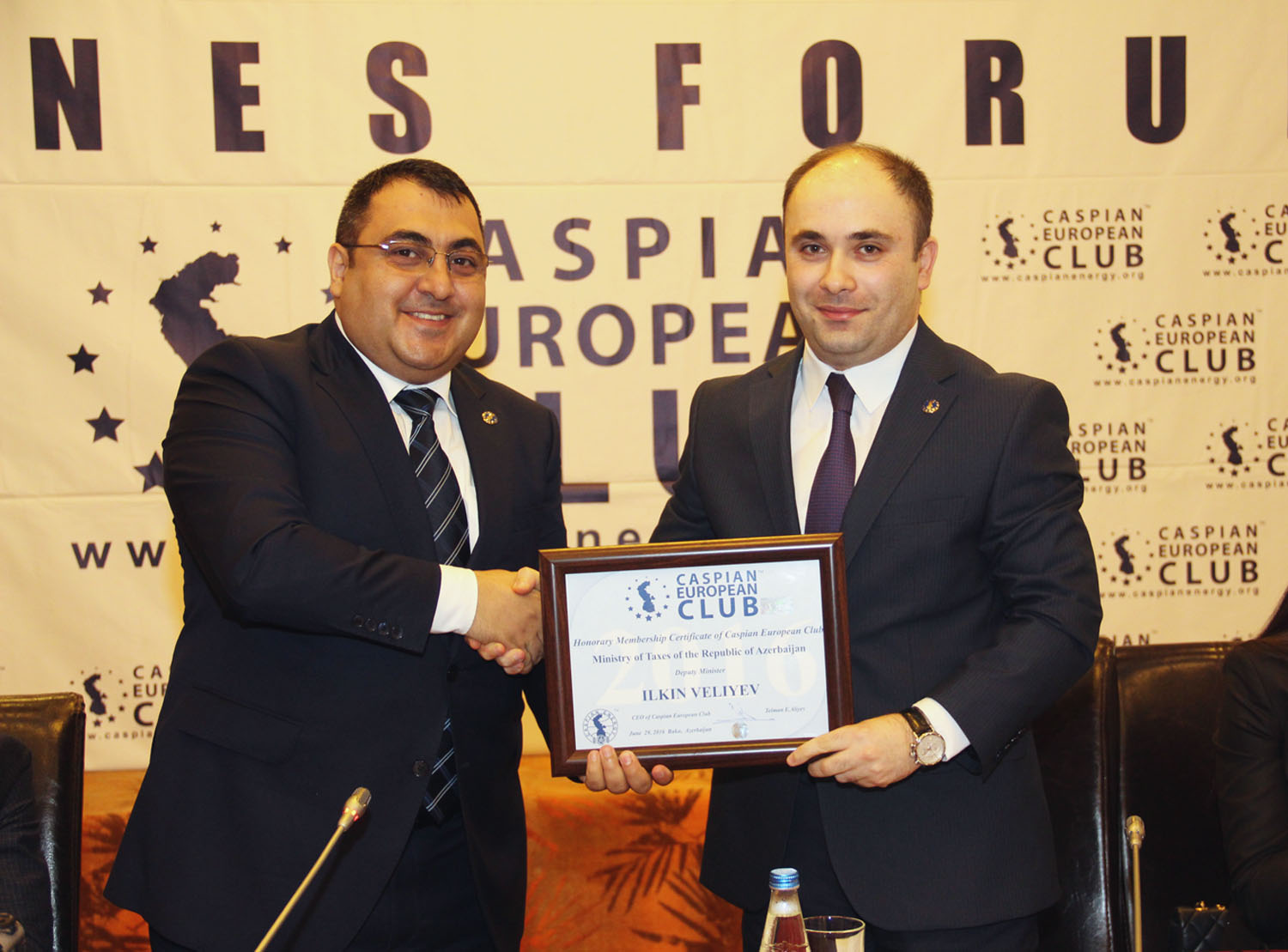 Состоялся совместный бизнес-форум Минналогов и Caspian European Club
