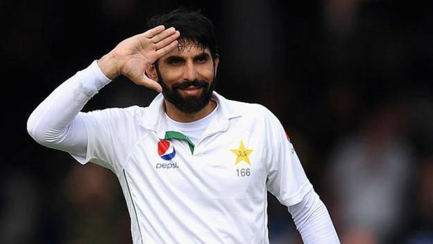 Misbah-ul-Haq hits century as England fight back