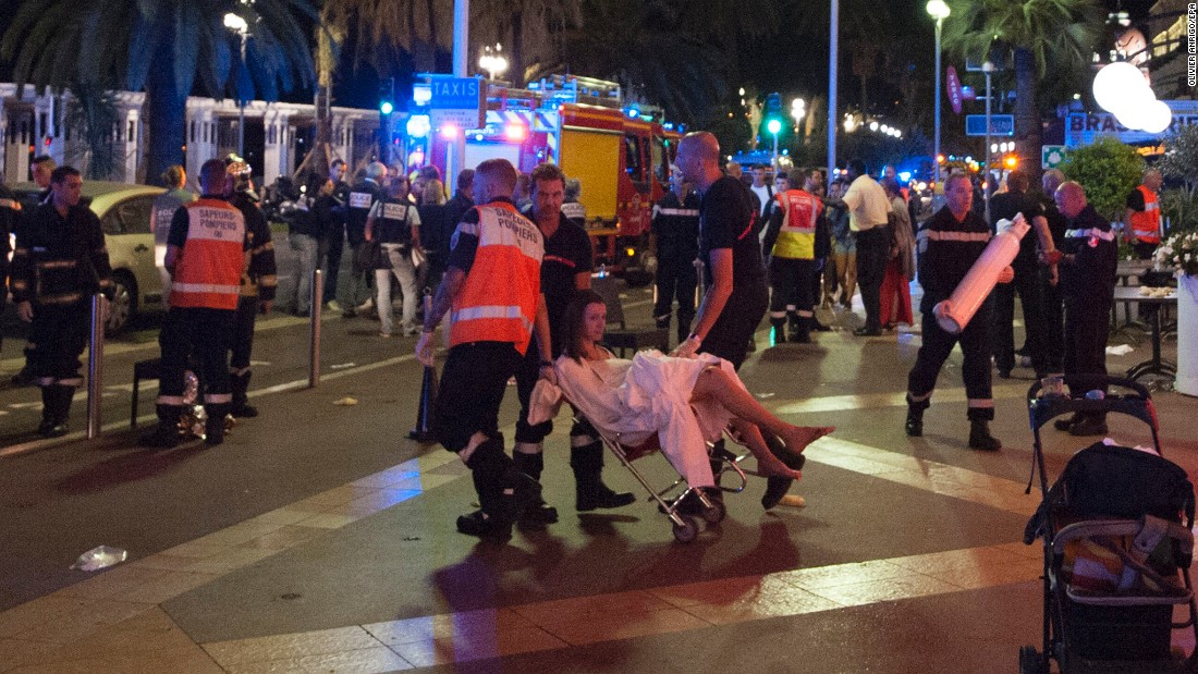 Photos: Bastille Day celebration shattered