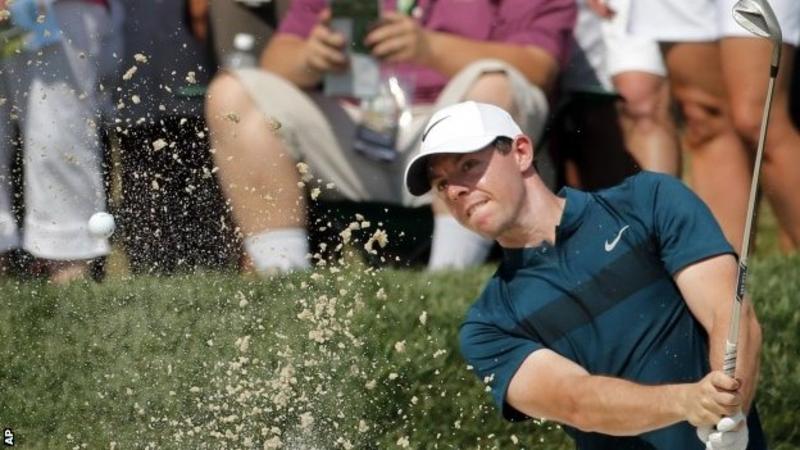 Rory McIlroy nine off lead at Baltusrol