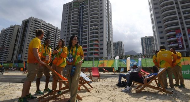 Rio-de-Janeyroda Olimpiya kəndində yanğın
