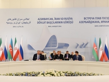 Next meeting of Azerbaijani, Russian and Iranian Presidents to be held in Iran