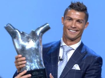 Cristiano Ronaldo named UEFA Best Player of Europe