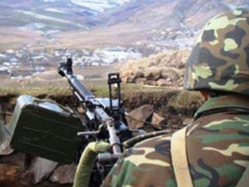 Armenians violate ceasefire 12 times using large caliber machine guns