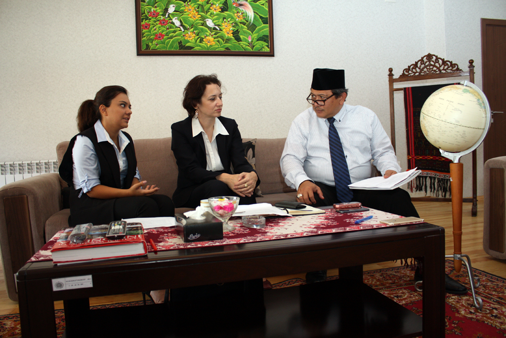 Посол Индонезии принял делегацию Caspian Energy