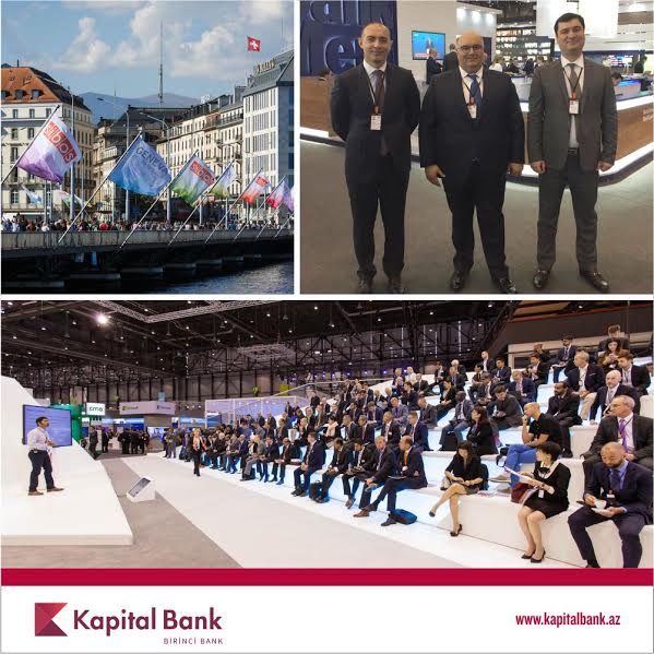 Kapital Bank участвует на международной выставке SIBOS – 2016 