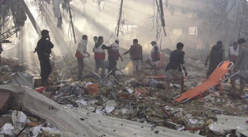 Yəmən bombardman edildi: Ölən və yaralananların sayı 700-ü keçib - FOTOLAR