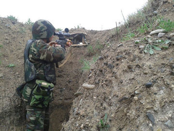 Armenians violate ceasefire 15 times in a day