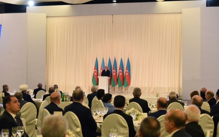 Official reception held to mark 25th anniversary of Azerbaijan’s independence