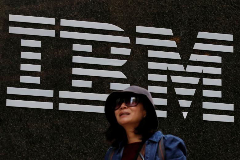 IBM third quarter revenue falls, but tops forecasts on cloud, analytics growth