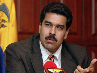 Venezuelan president due in Azerbaijan