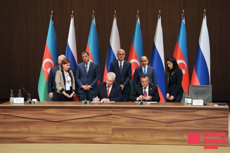 Азербайджан и Россия подписали документы