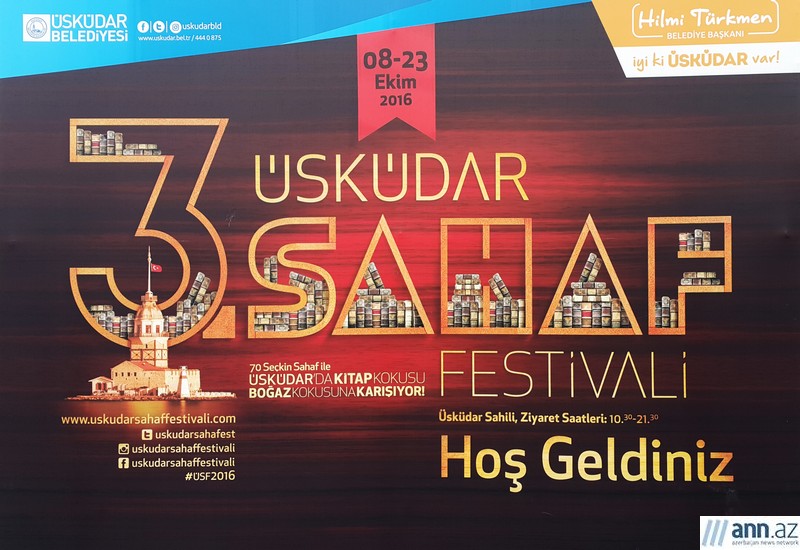 Üsküdar sahilindəki retro kitab festivalı - FOTOREPORTAJ