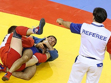 Azerbaijani sambo wrestlers vying for world medals