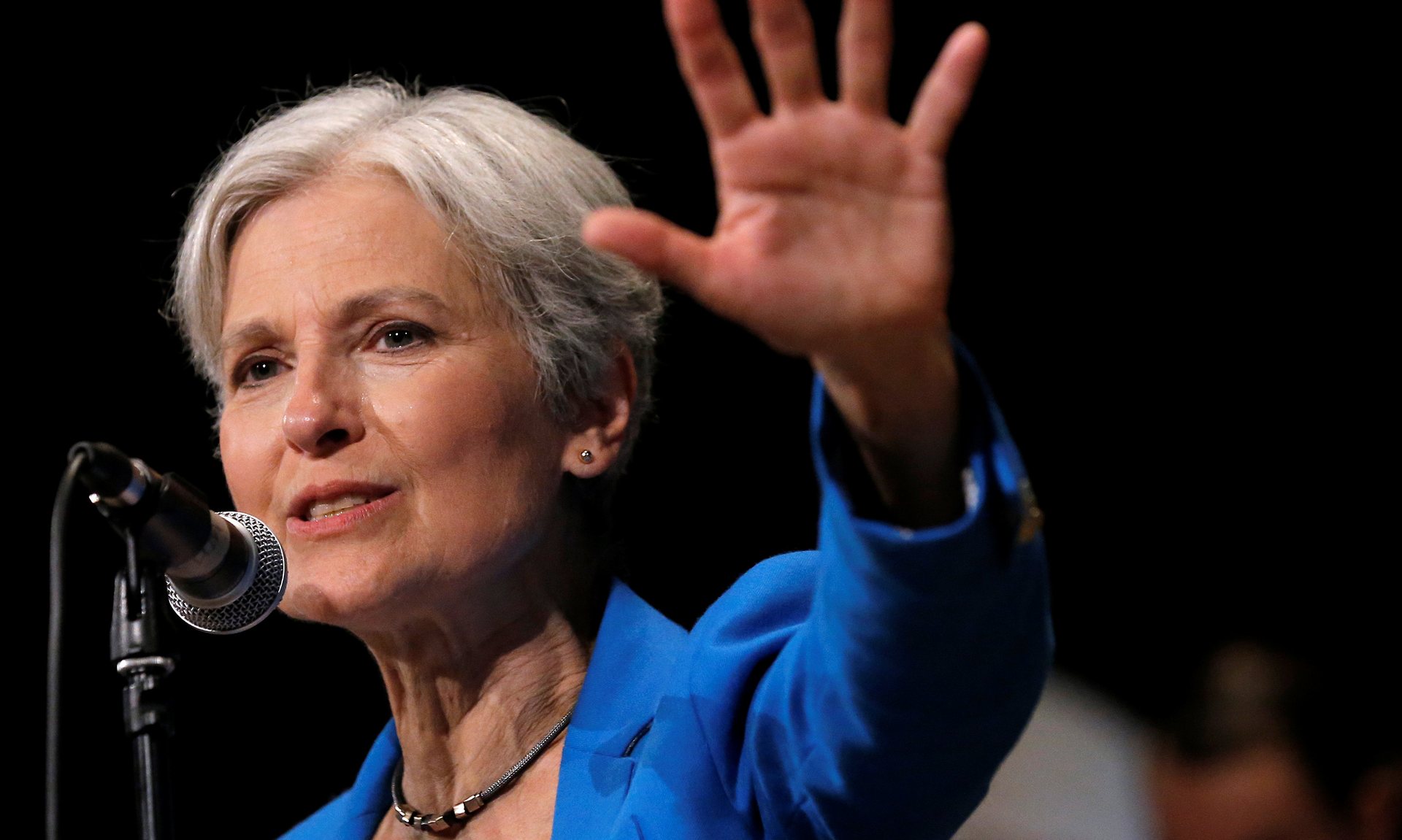 Jill Stein raises over $4.5m to request US election recounts in battleground states