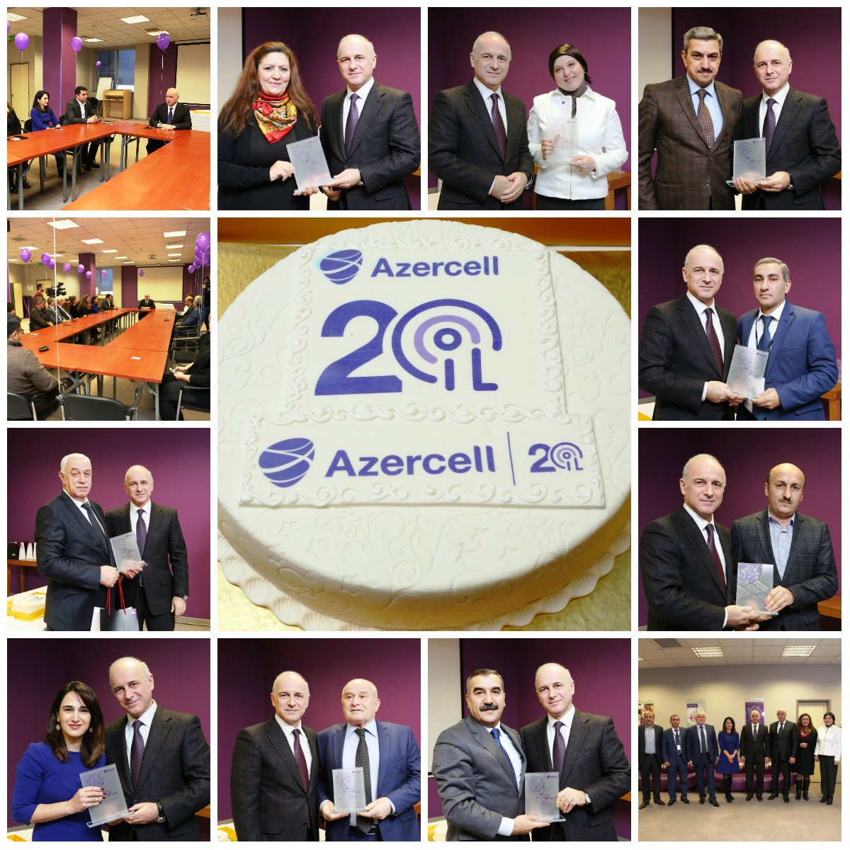 Azercell rewards its 20 years working employees