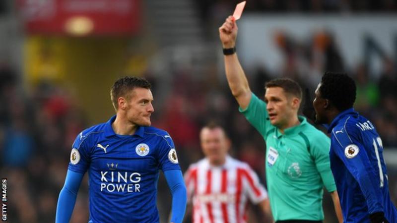 Leicester City appeal against red card in Stoke draw