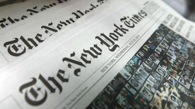 Apple pulls New York Times app from China app store