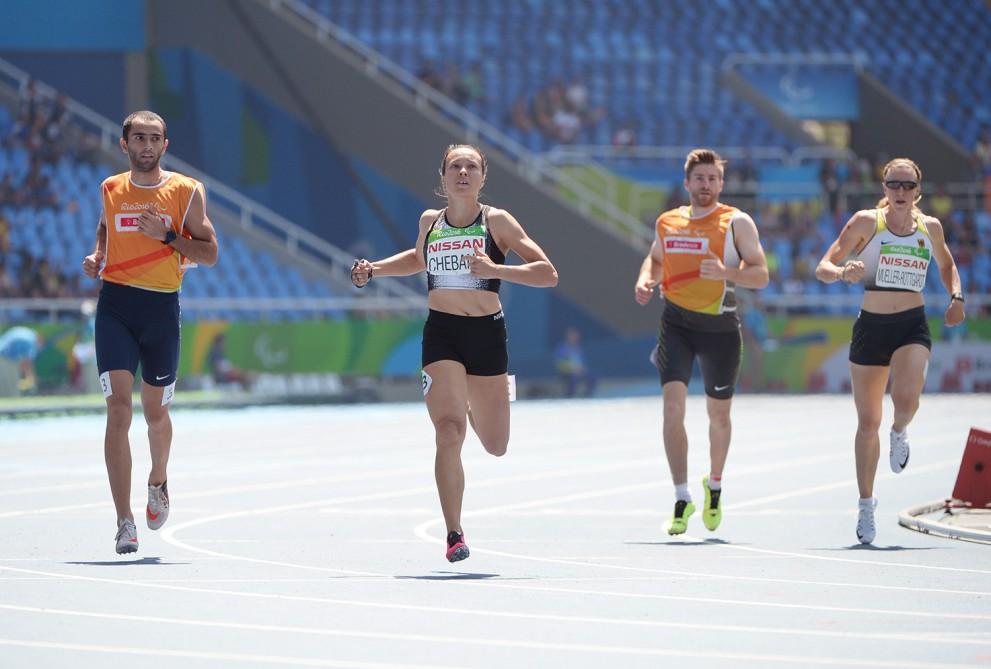 Azerbaijani para-athlete in Baku 2017 finals