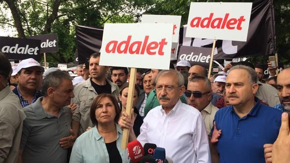 CHP Ankaradan İstanbula yürüşə başlayıb