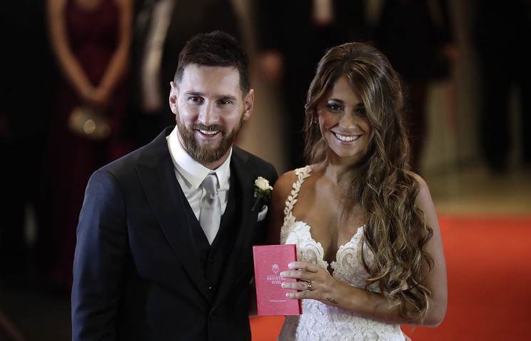 Месси женился в родном городе в Аргентине - ВИДЕО