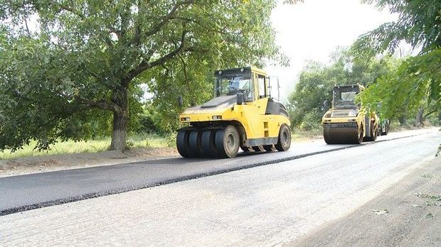 Quba-Xaçmaz avtomobil yolunda təmir-bərpa işlərinə başlanıldı - FOTO