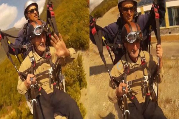 Пенсионер прыгнул с высоты 2100 метров – ВИДЕО