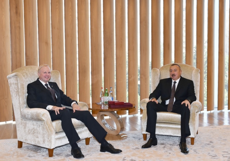 Ильхам Алиев встретился с гендиректором BP