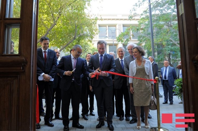 Состоялась церемония открытия нового здания Университета Азербайджан-Франция