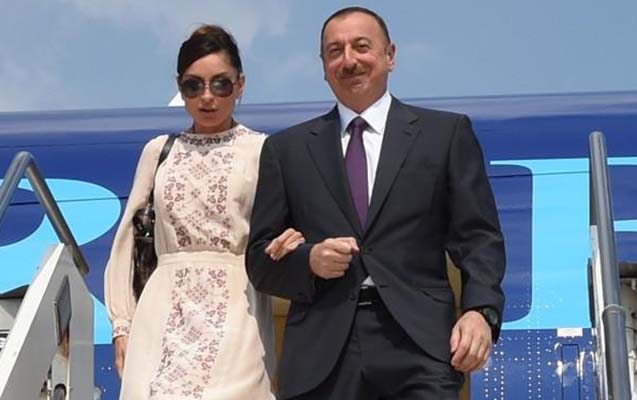 Ильхам Алиев и первая леди отправились в США