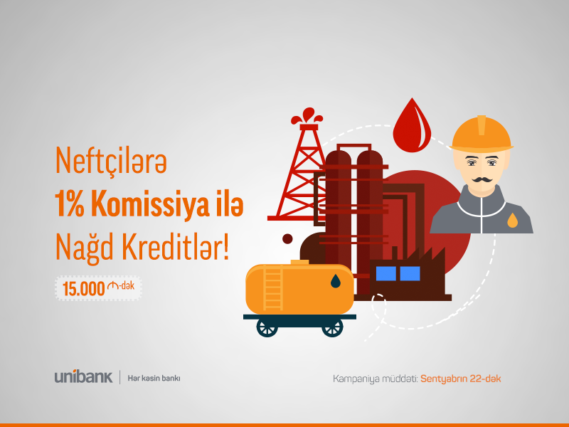 Unibank проводит кампанию для нефтяников
