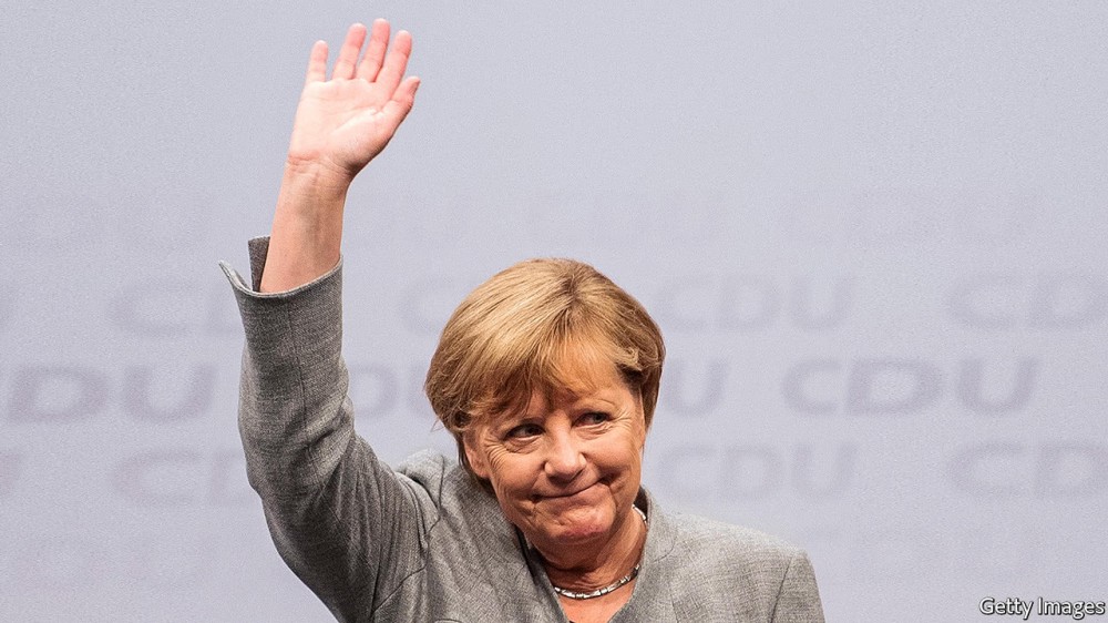 Angela Merkel seçkidə qələbə qazandı