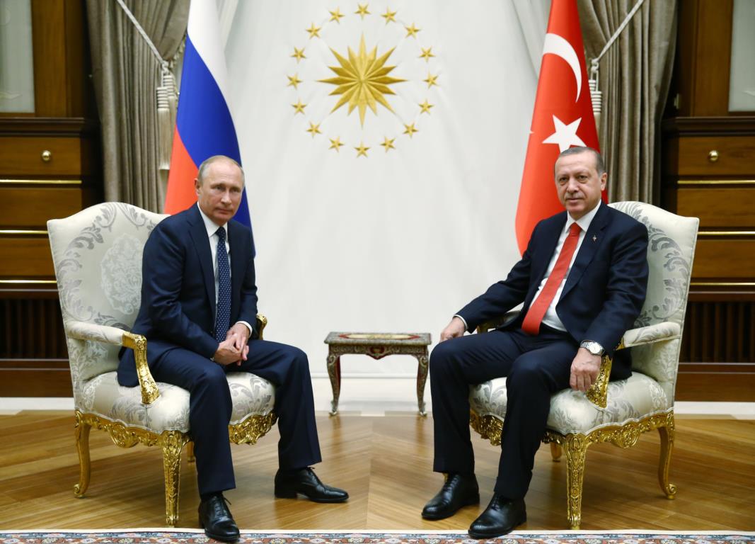 Ərdoğan-Putin görüşü başladı