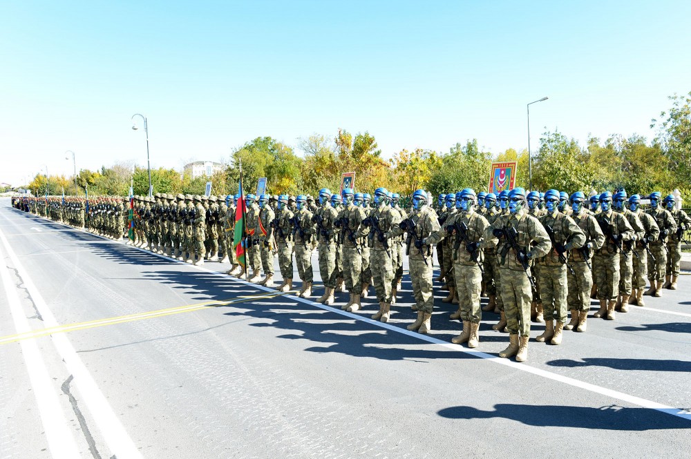 Naxçıvan öz hərbi qüdrətini göstərdi