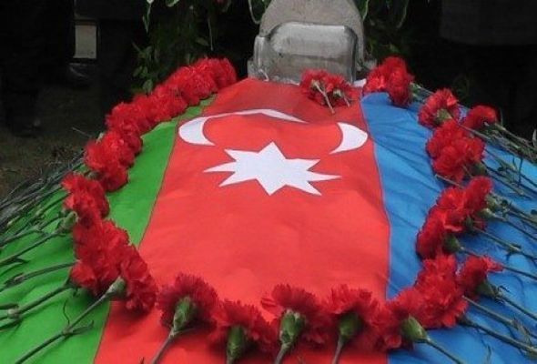 Похоронен убитый азербайджанский солдат