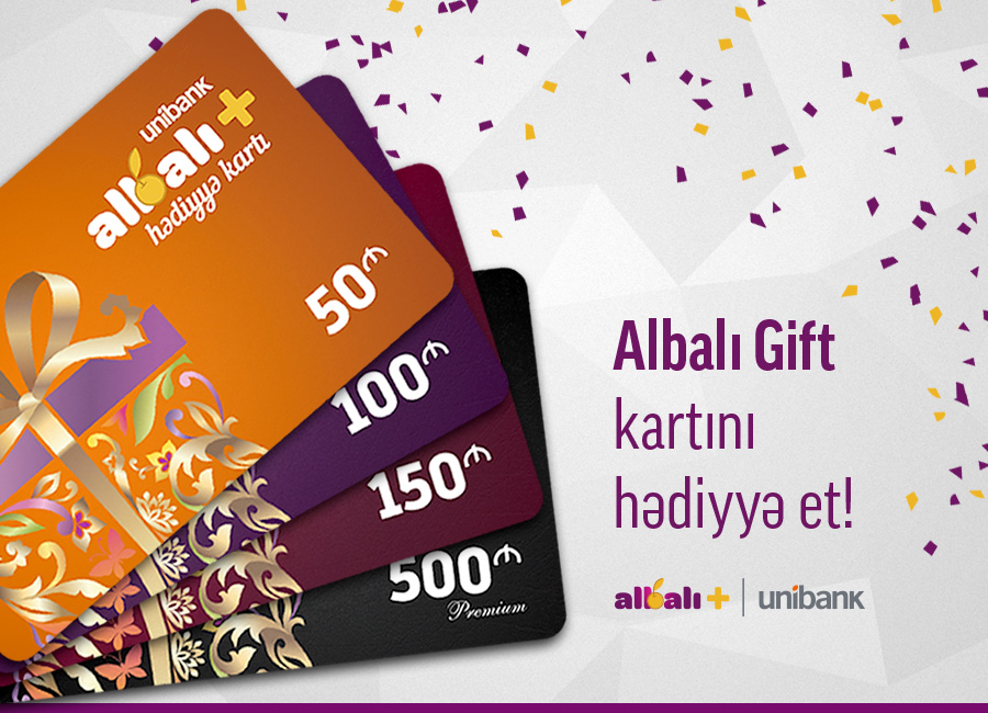 Unibank “Albalı Gift” hədiyyə kartını dövriyyəyə buraxdı