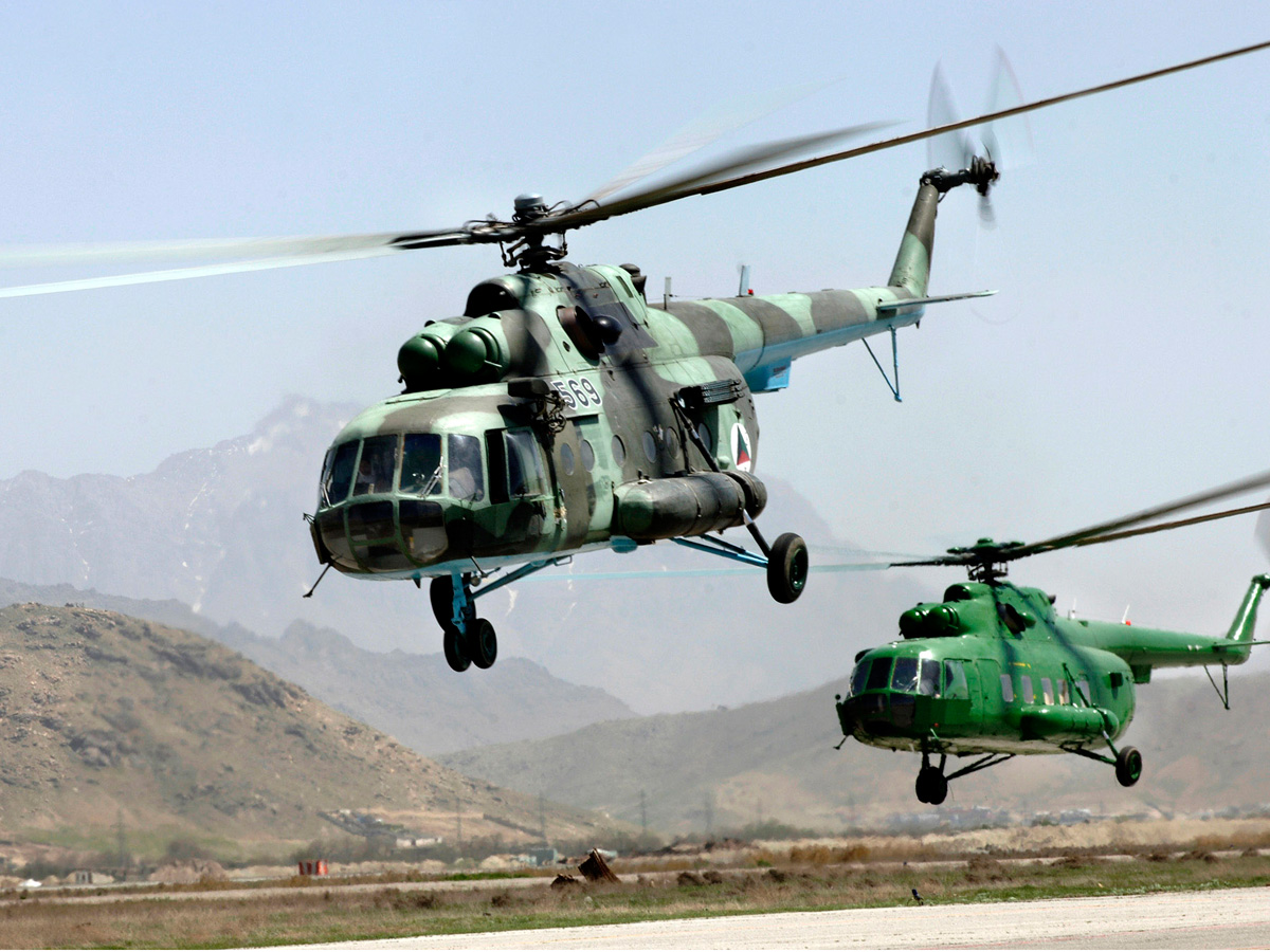 Афганистан будет покупать американские вертолеты