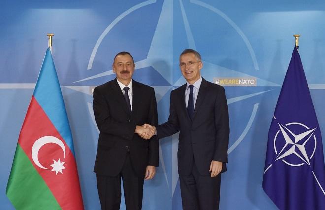 İlham Əliyev NATO-da