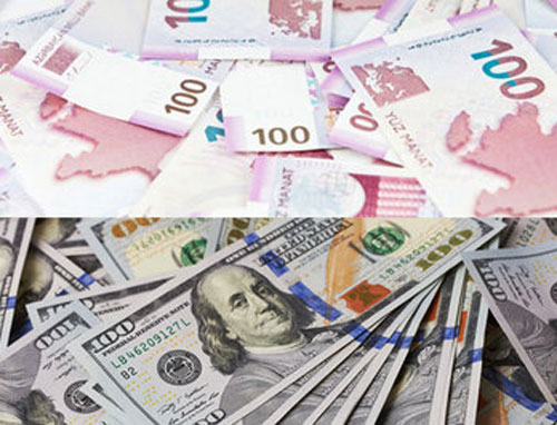 Манат укрепился к рублю и евро