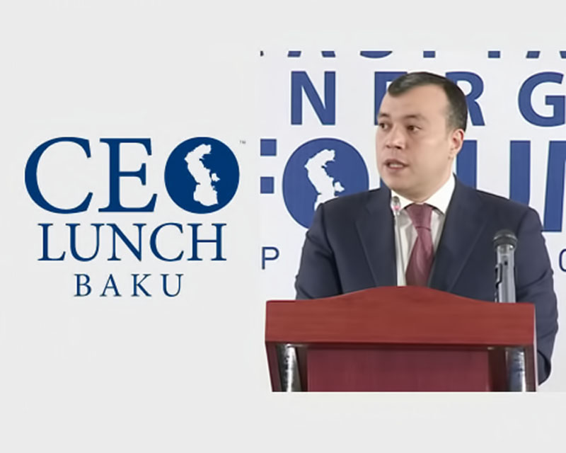 Sahil Babayev CEO Lunch Baku-da iştirak edəcək