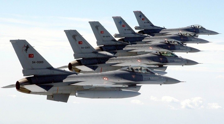 Турецкие ВВС бомбят террористов ПКК
