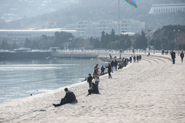 Qışda yay hərarəti – FOTO