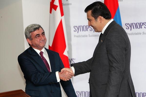Saakaşvili Sərkisyanı “barıqa” adlandırdı