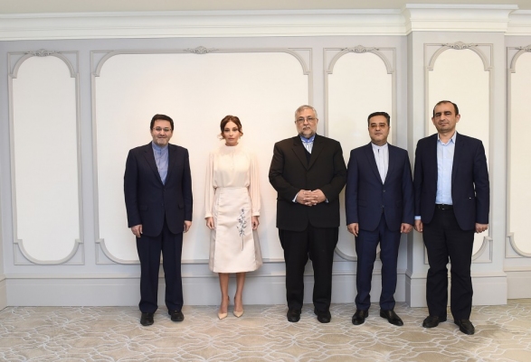 Иранская делегация на встрече с Мехрибан Алиевой - ФОТО
