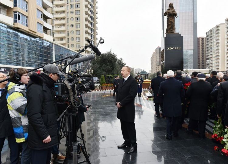 Ilham Aliyev was interviewed by Rossiya-24 correspondent