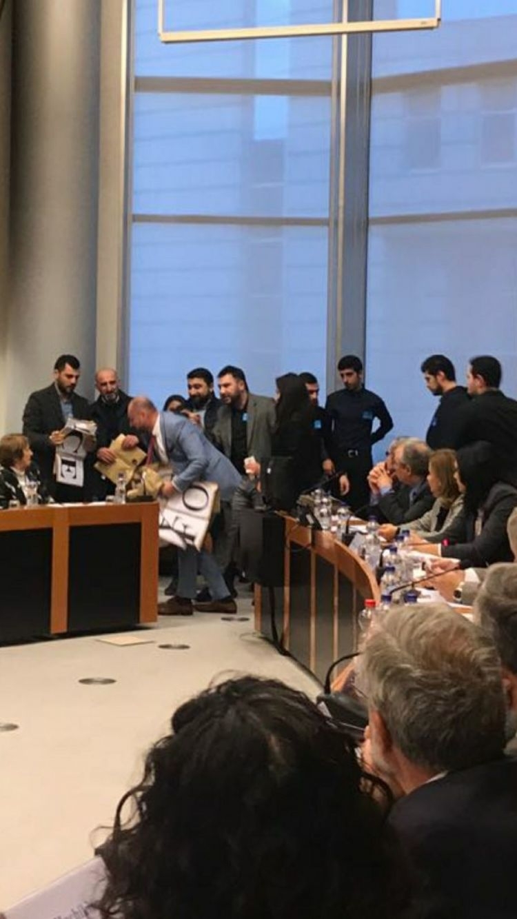 The event of the Armenian Diaspora organizations in the European Parliament failured