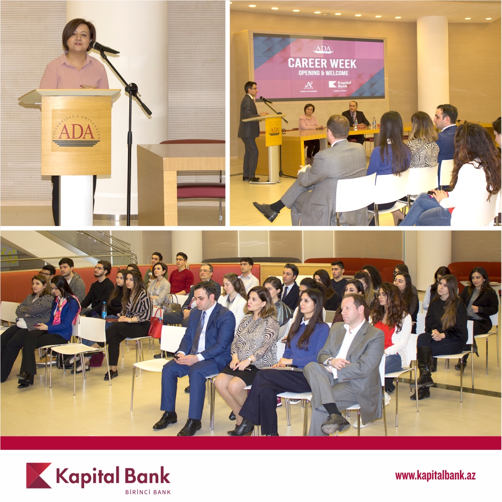 При поддержке Kapital Bank в Университете ADA были проведены «Дни карьеры»