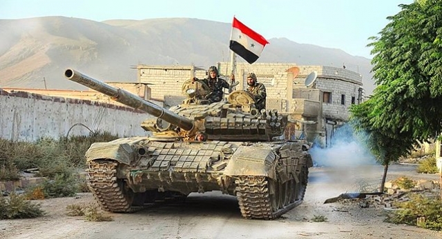 Ожесточенные бои между армией Асада и боевиками в Сирии