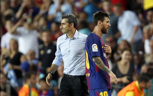 Messi etiraz etdi, Valverde susdu